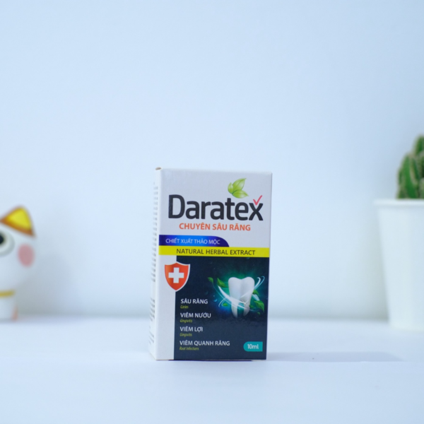 Daratex là sự lựa chọn tiện lợi để điều trị và ngăn chặn sâu răng ở trẻ nhỏ
