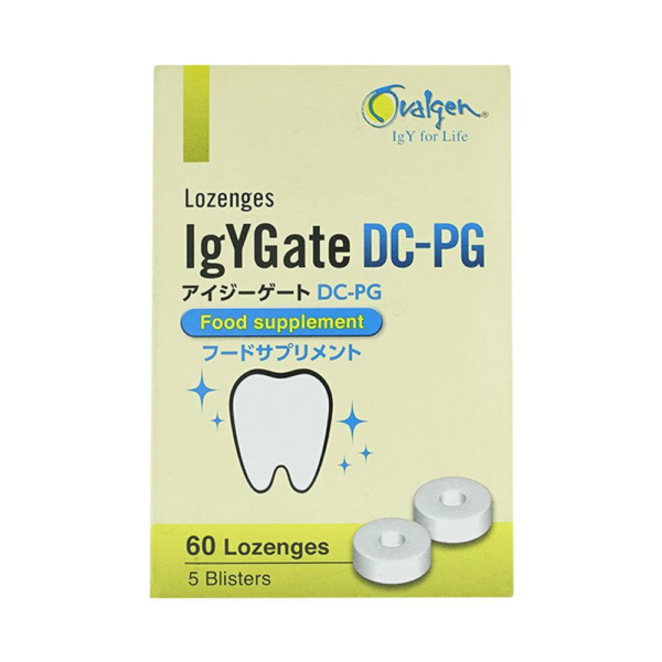 IgYgate DC-PG an toàn khi sử dụng mà còn thuận tiện với viên ngậm