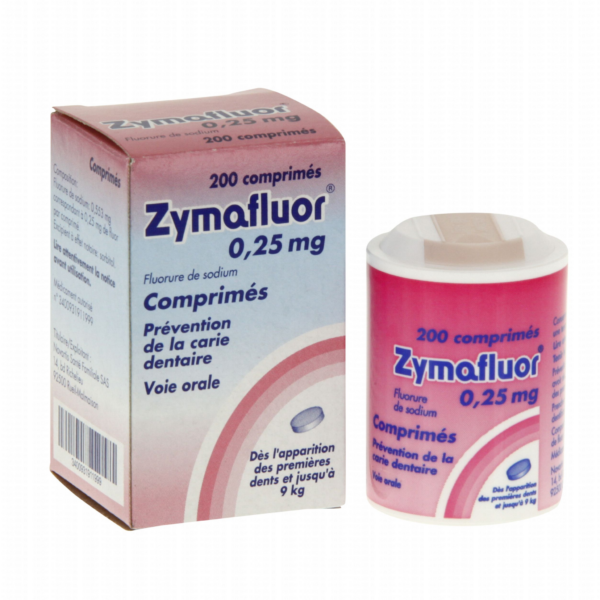 Zymafluor 0.25mg với vai trò ngừa và trị sâu răng