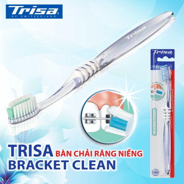 Bàn chải rãnh cho người niềng răng Trisa Bracket Clean