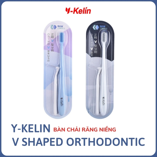 Bàn chải lông mềm Y-Kelin V Shaped Orthodontic