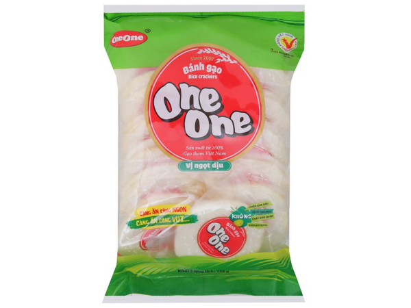 Bánh gạo One One là một sản phẩm đến từ thương hiệu Việt Nam