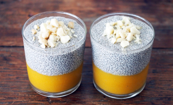 Pudding hạt chia