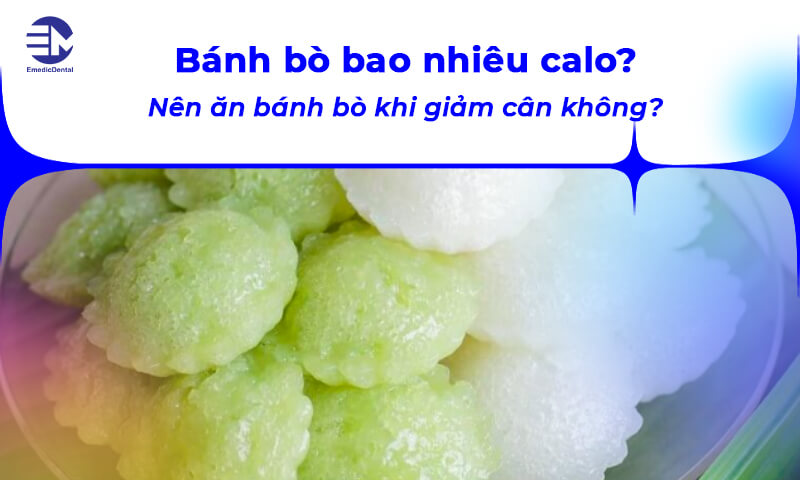 Bánh bò bao nhiêu calo