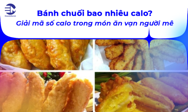 Bánh chuối bao nhiêu calo