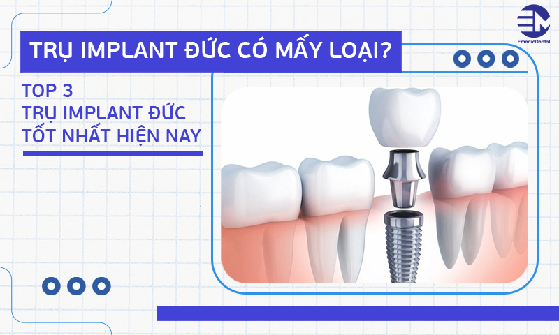 Trụ implant Đức