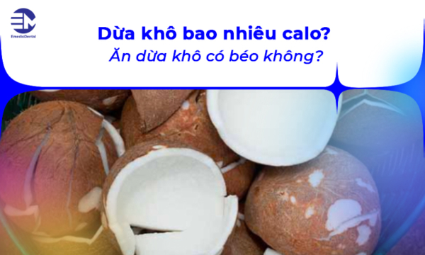 Dừa khô bao nhiêu calo