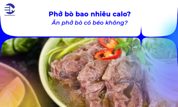 Phở bò bao nhiêu calo? Ăn phở bò có béo không?