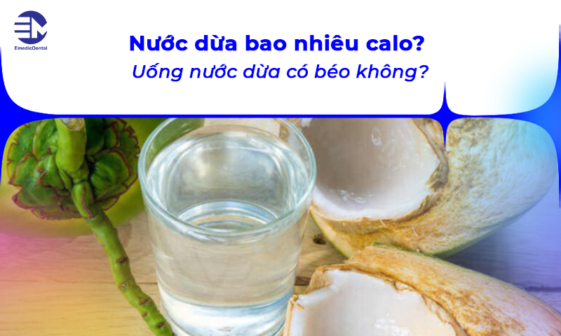 Nước dừa bao nhiêu calo? Uống nước dừa có béo không?