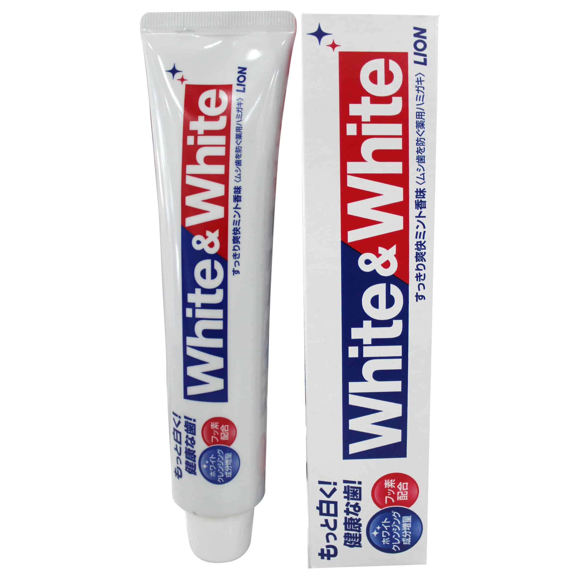 Kem đánh răng trắng răng White & White Fresh Mint