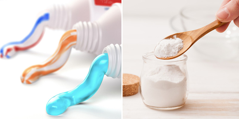 Cách làm thơm miệng bằng baking soda và kem đánh răng