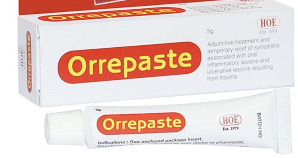 Thuốc bôi nhiệt miệng trẻ em Orrepaste