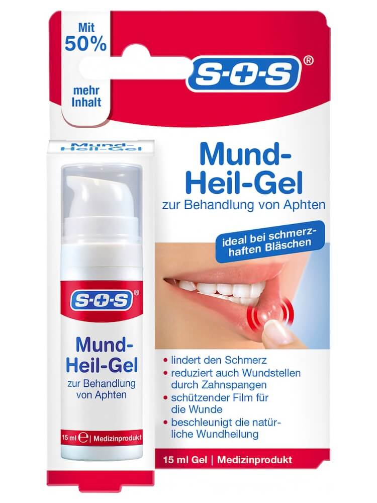 Gel bôi nhiệt miệng SOS Mund Heil Gel