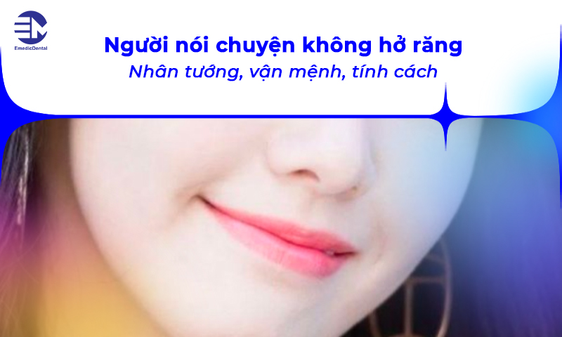 nói chuyện không hở răng